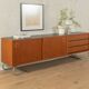 60s Sideboard with Drawers, Bauhaus Style