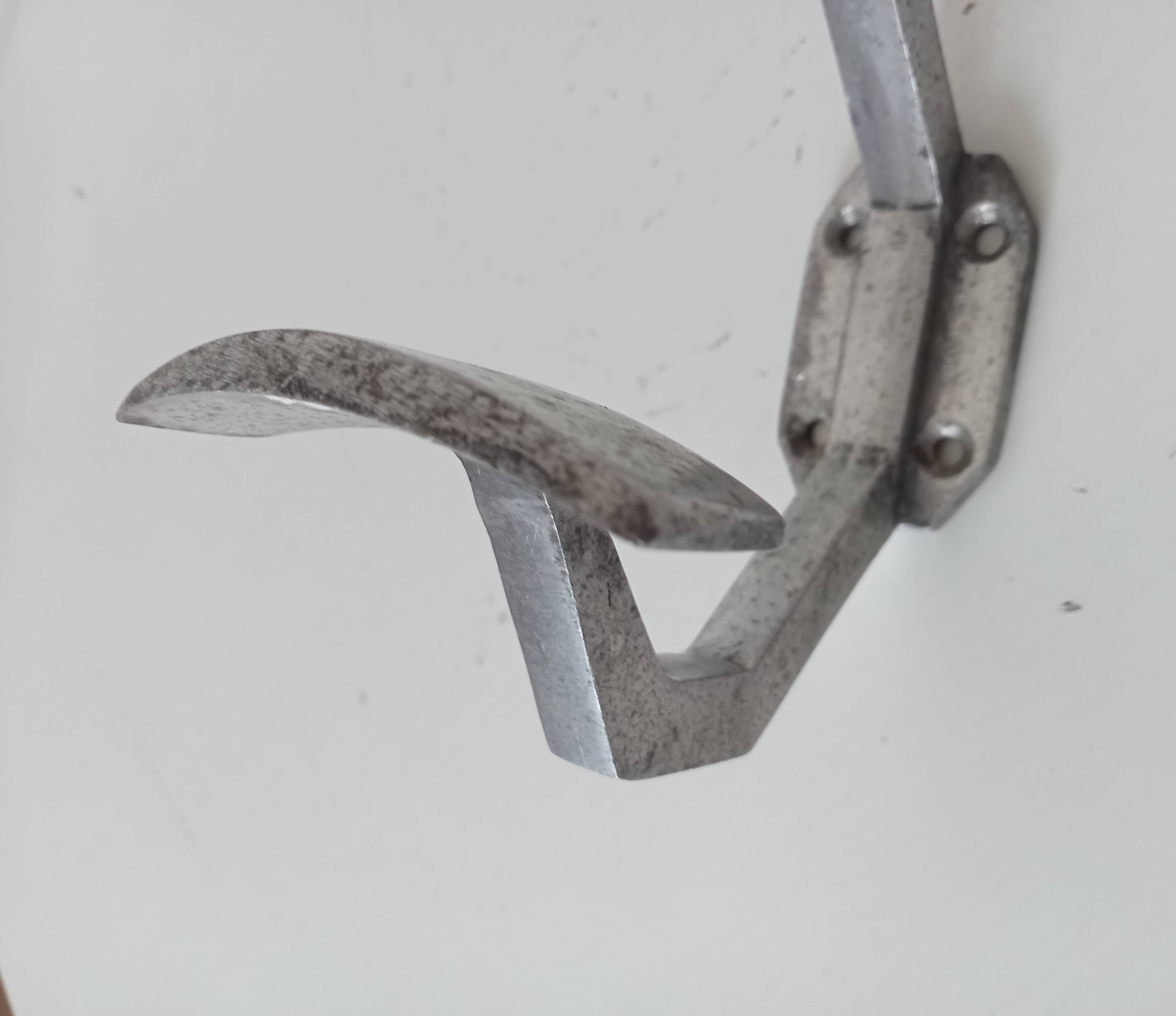 Vintage cubic wall coat hook