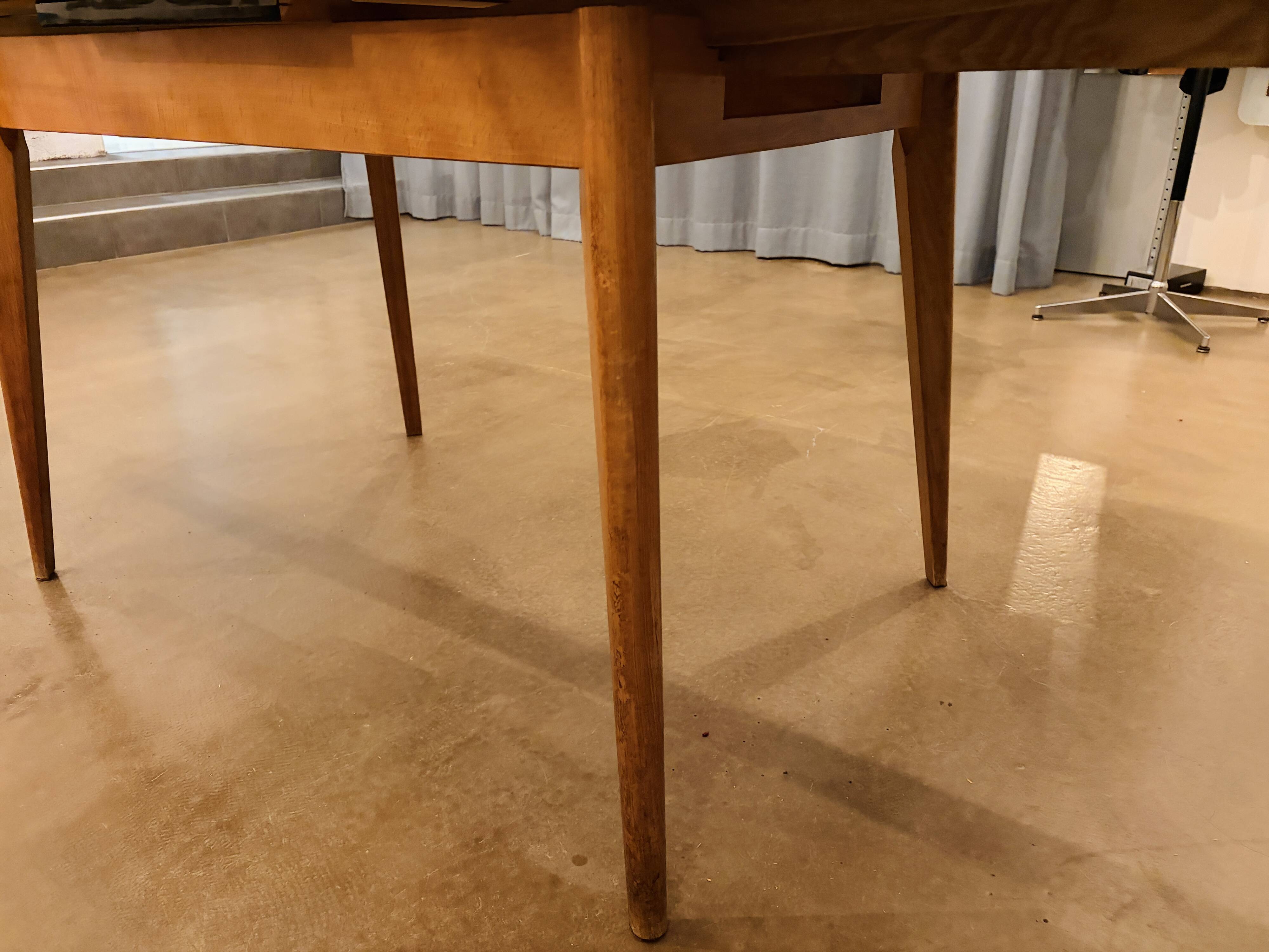 Vintage formica and wood table