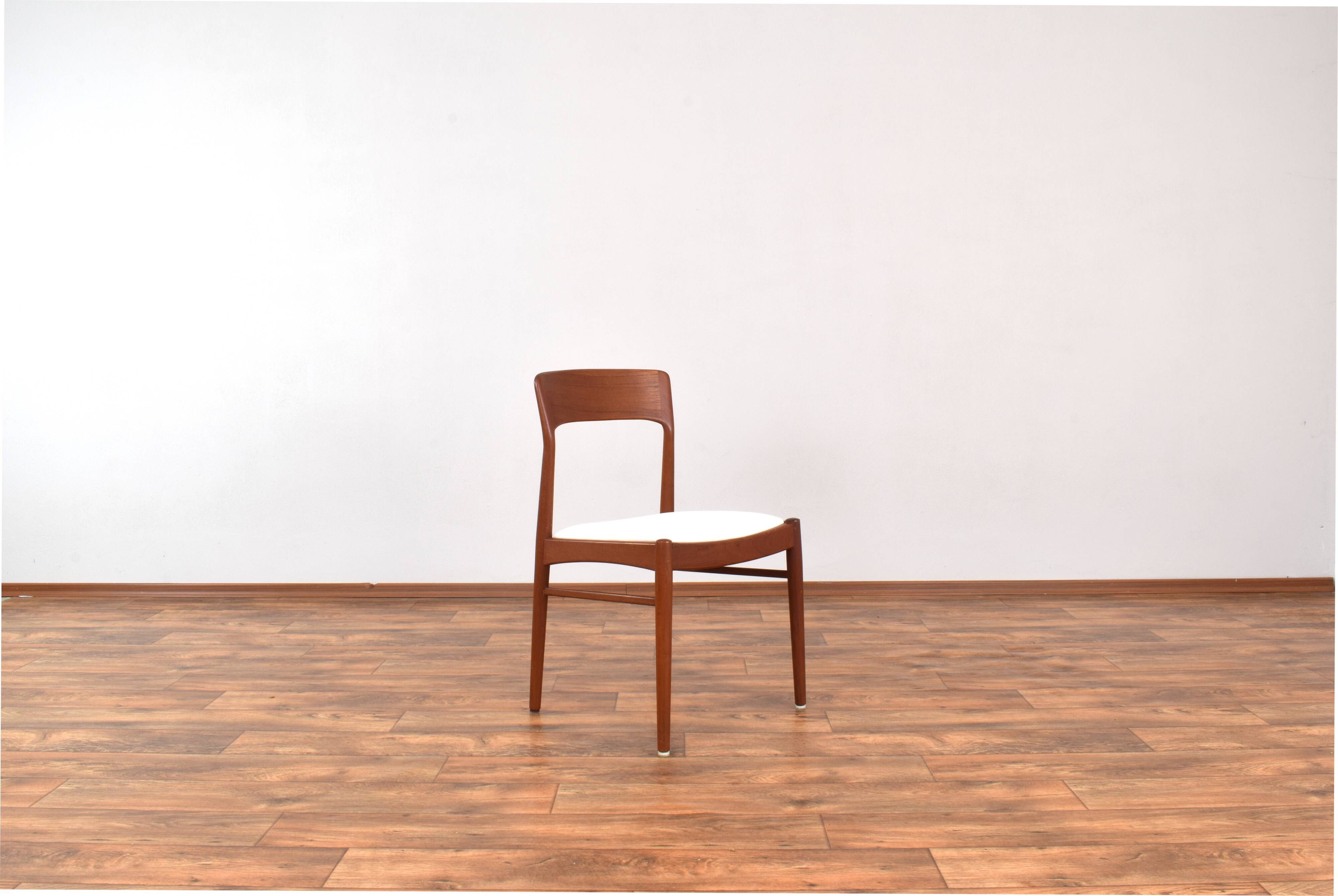 Danish Teak Dining Chairs by Henning Kjærnulf for Korup Stolefabrik, 1960s, Set of 4