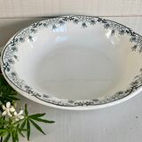 Flat hollow earthenware of St Amand