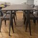 Dining table and 4 chairs