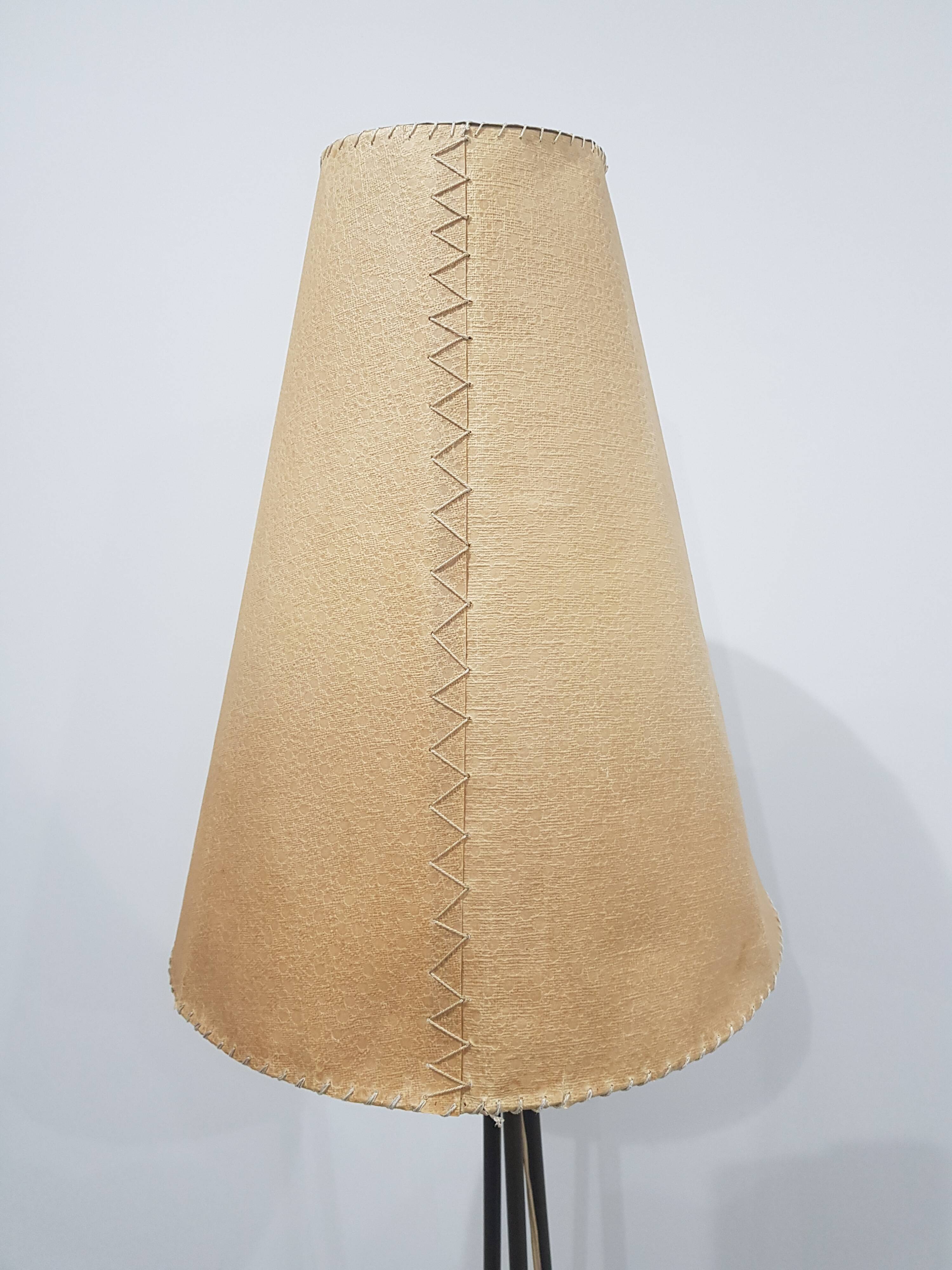 Brutalist Floor Lamp / Austria / 1940s.