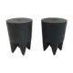 Pair of stool by Philippe Starck model Bubu the 1st