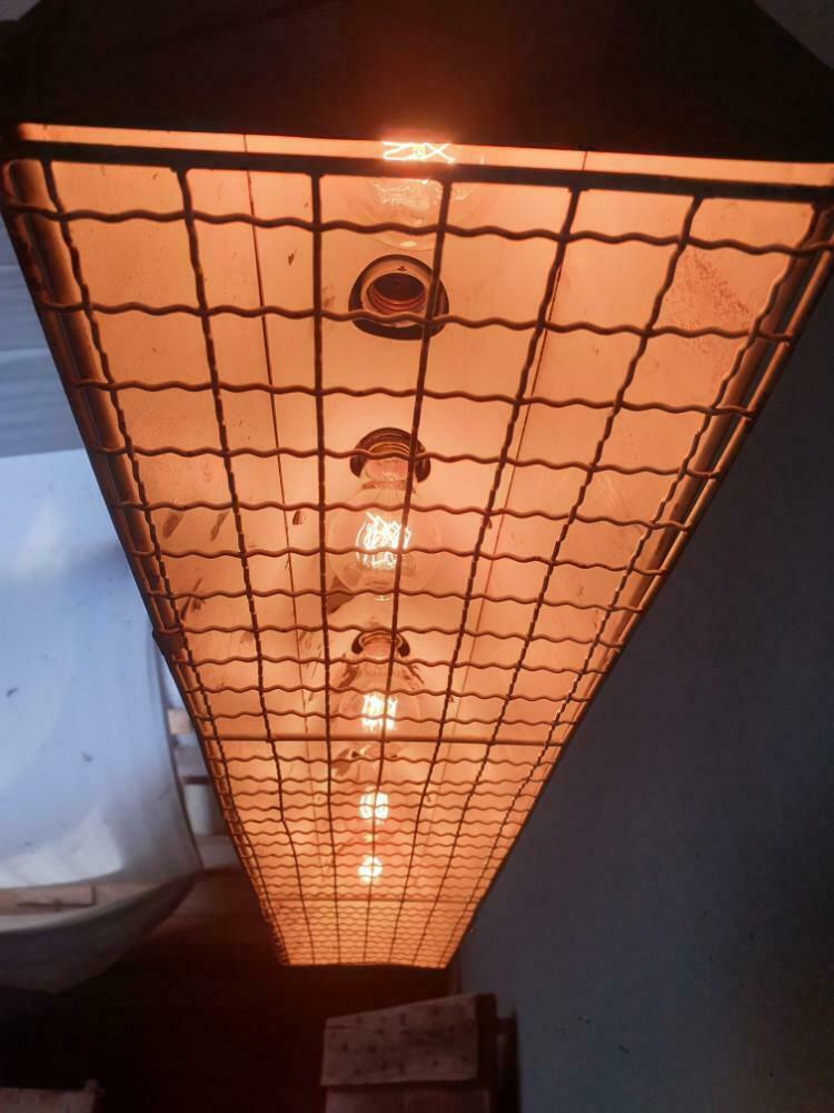 Lampe de théâtre industrielle noire ADB