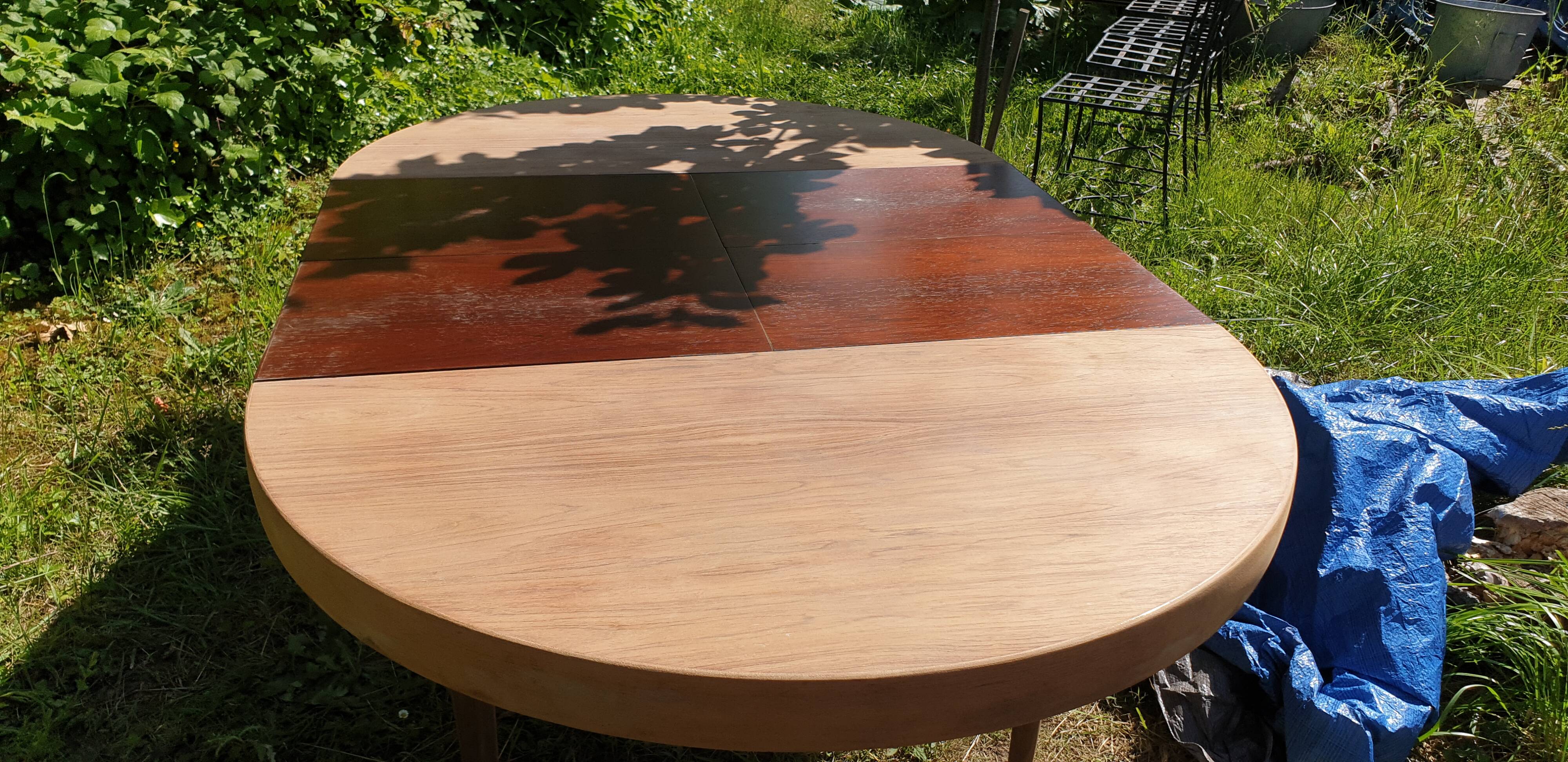 Vintage Danish Rosewood Extendable Dining Table