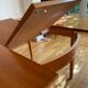 Table ronde extensible en teck