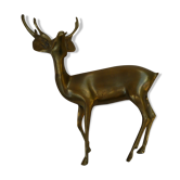 Deer, animal brass, vintage 70s