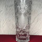 Vase en cristal taillé
