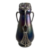 Art glass vase in the Jugendstil style by Wilhelm Kralik Sohne