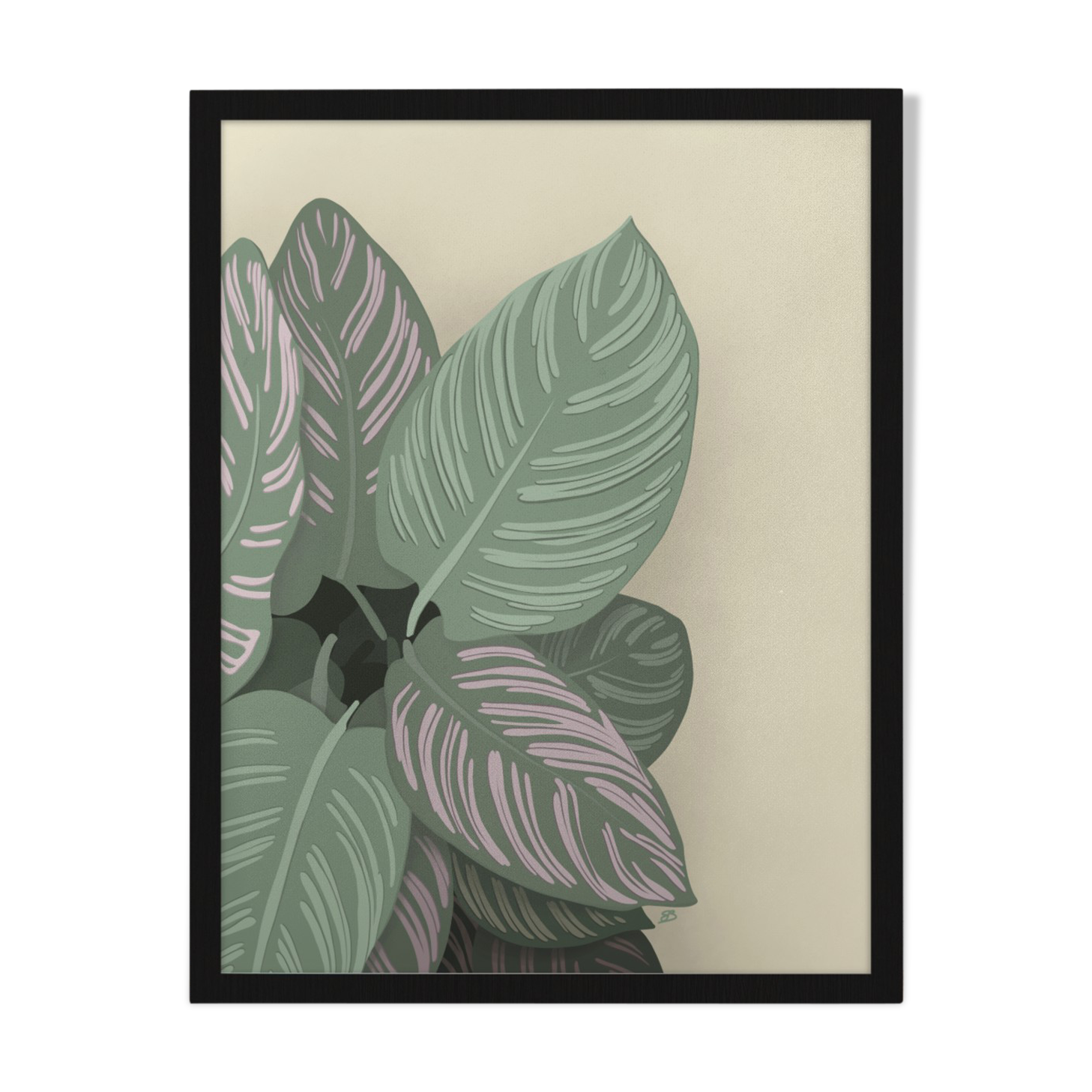 Illustration "Tropical leaves" by Noums Atelier