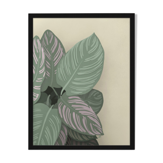 Illustration "Feuilles tropicales" par Noums Atelier