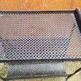 Perforated metal magazine holder design 50