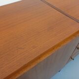 Vintage modernist enfilade ARP Minvielle by Guariche Mortier Motte teak