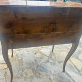 Louis XV style solid wood sloping desk.
