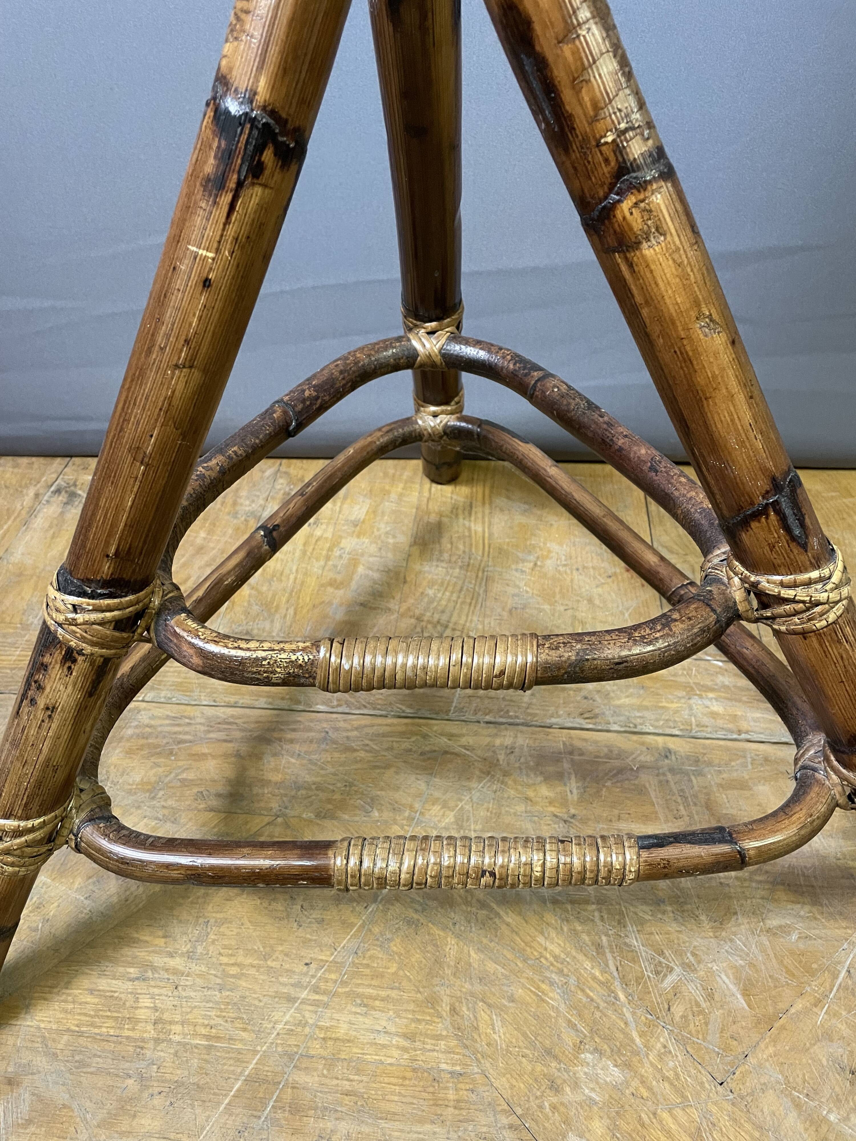 Bamboo coat rack
