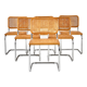 Dining chairs B32 by Marcel Breuer