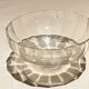 Service of 12 dessert cups, crystal