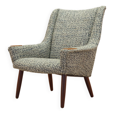 Fauteuil, design danois, années 1970, fabriqué au Danemark