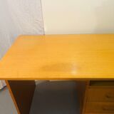 Vintage desk Maison Capelle circa 1960
