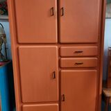 Mado orange kitchen buffet, 60s