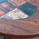 Table basse brutaliste années 70