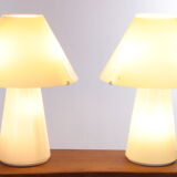 Set murano table lamps handmade, 1970s