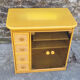 Furniture, HI FI, TV, vintage, Exodia, wood and rattan, 80s