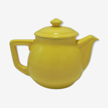 Vintage yellow teapot
