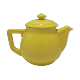 Théière vintage jaune