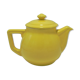 Vintage yellow teapot