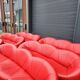 Ligne Roset - (6) pumpkin 3-seater sofa by Pierre Paulin