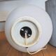 Lampe année 70 oeuf opaline