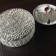 Plafonnier rond en verre pointes de diamants par RZB Leuchten / vintage années 60-70