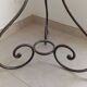 Pair of wrought iron planters
