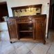 Art Deco dining room furniture in walnut