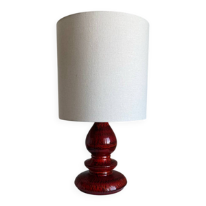 Lampe suspendue en céramique - fat lava