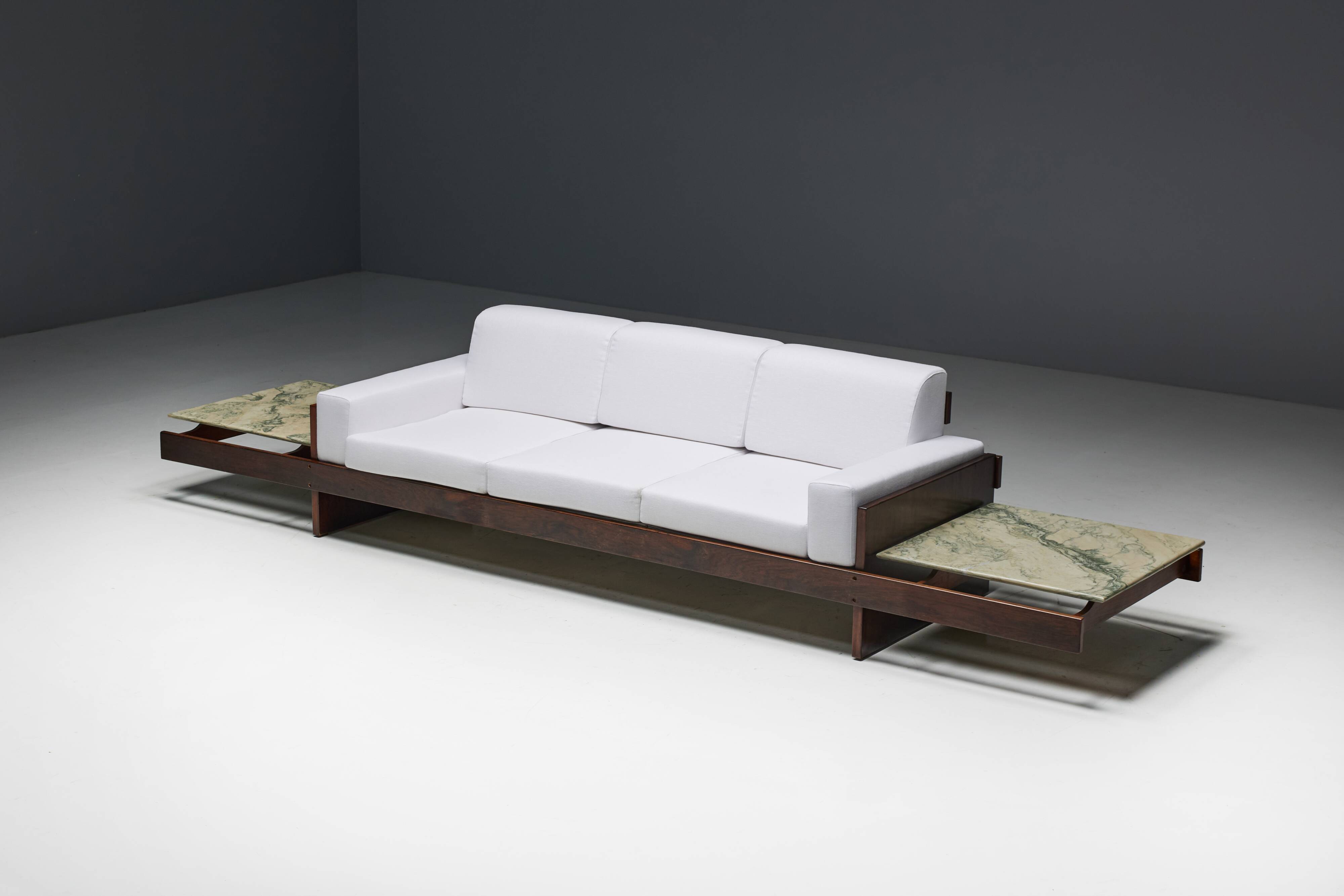 "Celina" Sofa by Muniz Zylberberg, Brazil, 1966