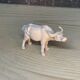 Small porcelain bull