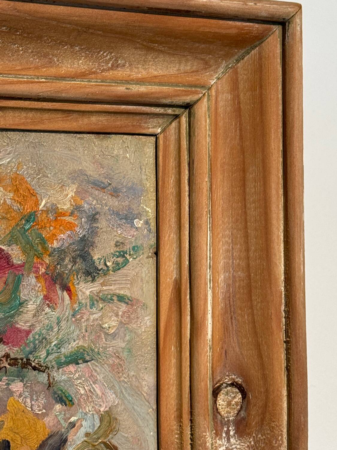 Still life with wild flowers, signed, early 20th century