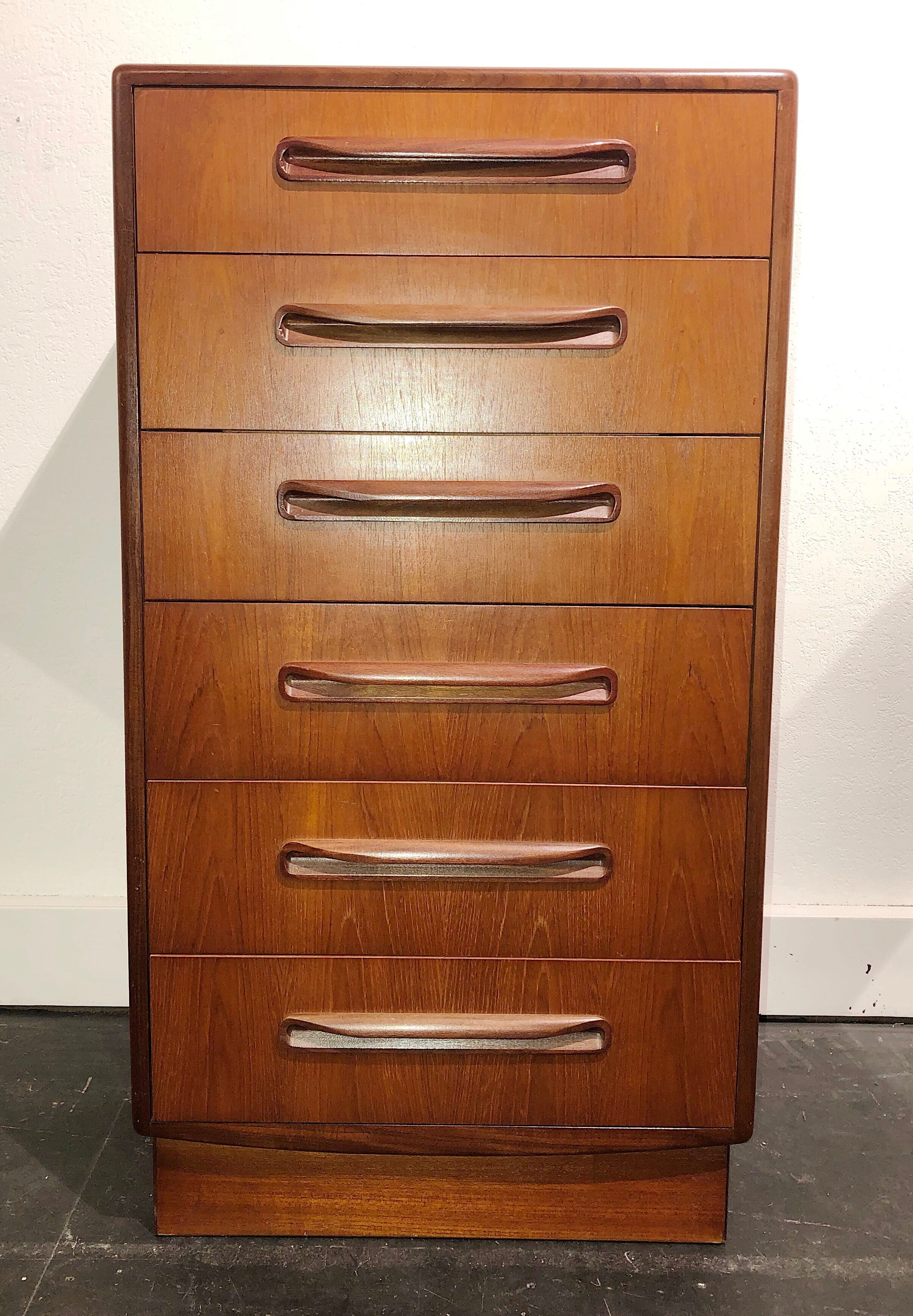 Scandinavian Gplan teak chiffonnier