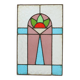 Art Deco Stained Glass Window Stained Glass Decorative Flower Suncatcher 47cm