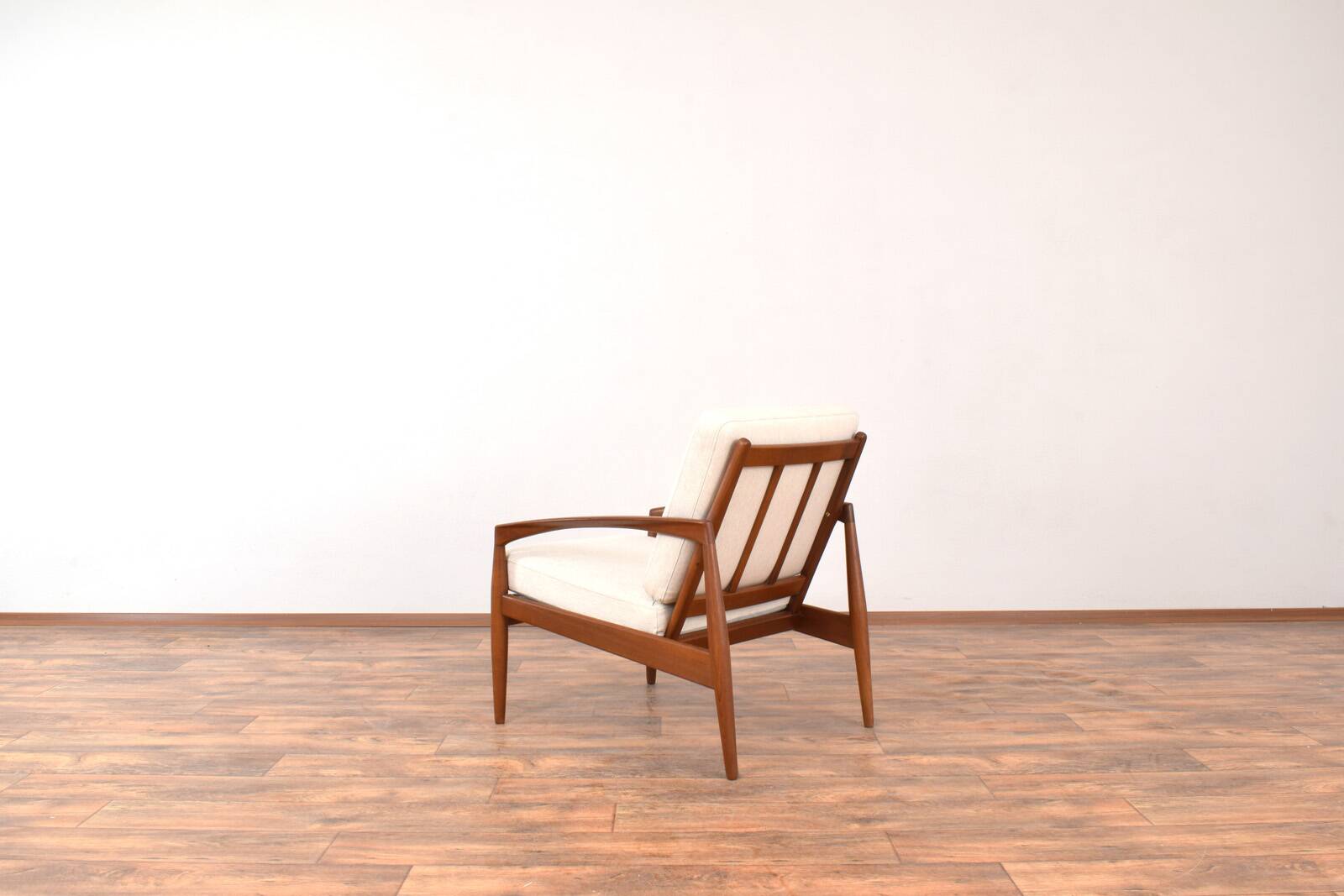Teak Paper Knife Lounge Chair by Kai Kristiansen for Magnus Olesen, 1960s