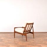 Teak Paper Knife Lounge Chair by Kai Kristiansen for Magnus Olesen, 1960s