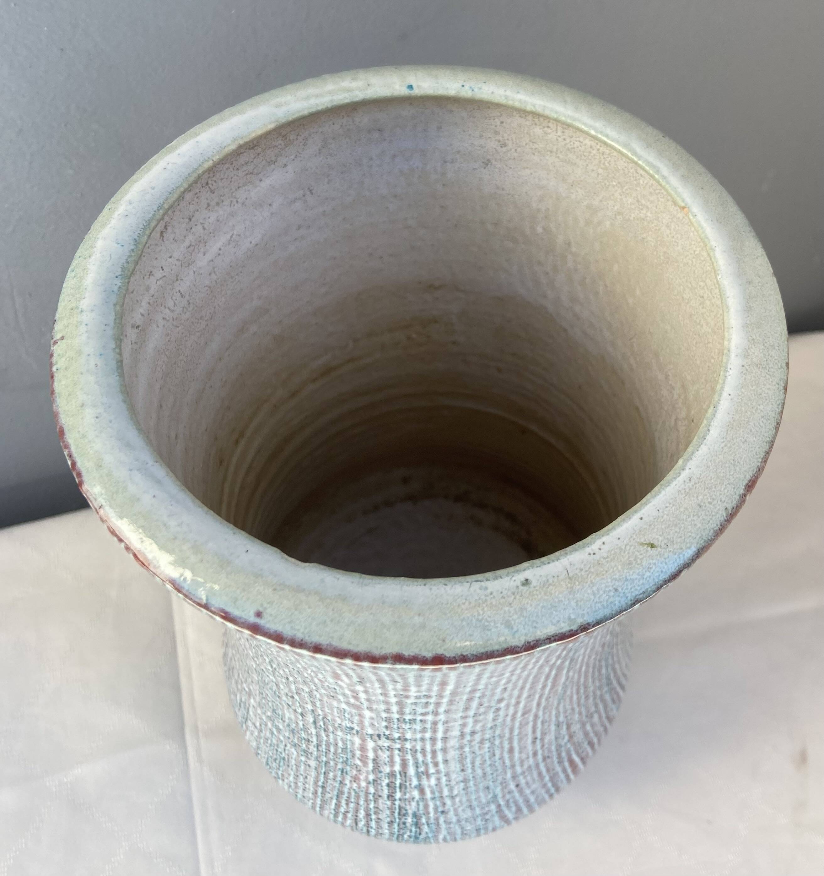 Accolay ceramic vase from the 1960s