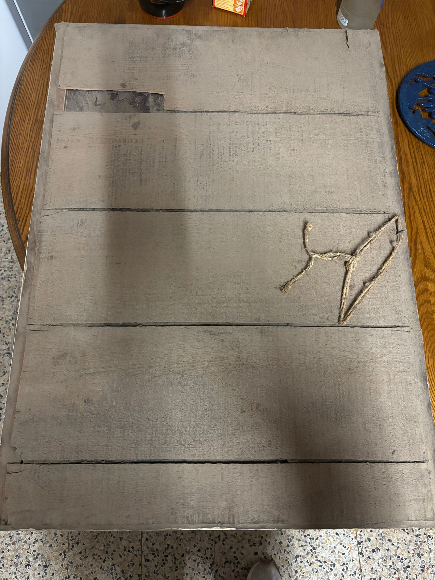 Miroir ancien moulure en bois