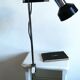 Adjustable lamp, Maria Pergay, 60's, steel