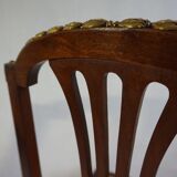 Pair of Louis XVI chairs circa 1870