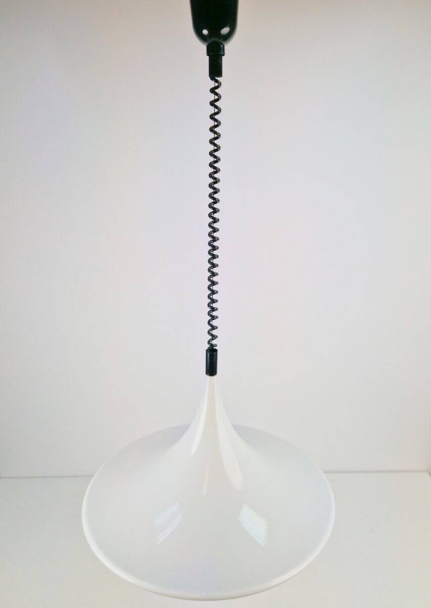 Vintage Space Age Witch Hat Pendant Lamp by Harco Loor, 1980
