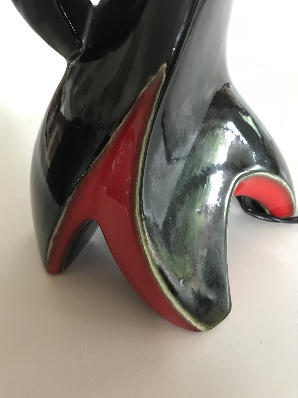 Vallauris ceramic lamp circa 1950